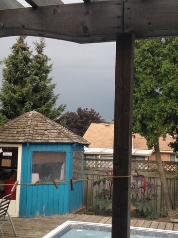 incoming storm Cambridge, Ontario Canada