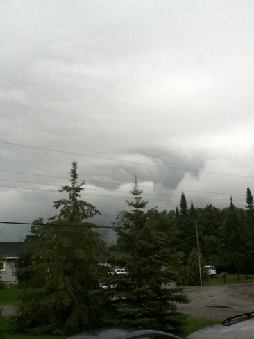 storm clouds Kenrei Park, Ontario Canada