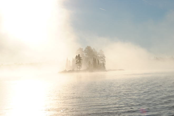 Mist and Sun Kakabeka Falls, Ontario Canada
