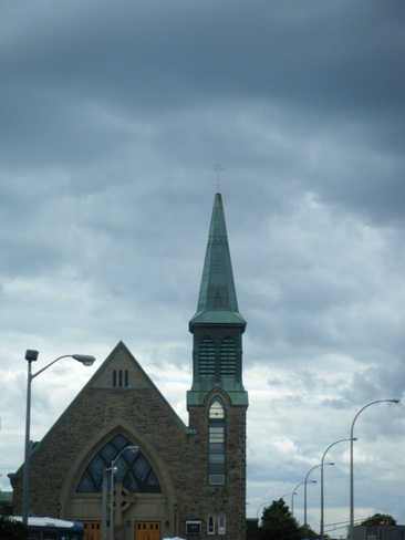 dark clouds but no rain...yet Moncton, New Brunswick Canada