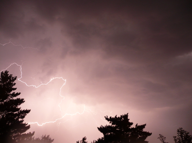 Lightning Storm at Regina Beach Regina Beach, Saskatchewan Canada