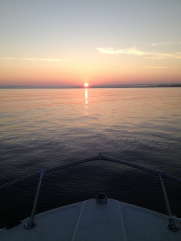 beauty sunrise Owen Sound, Ontario Canada