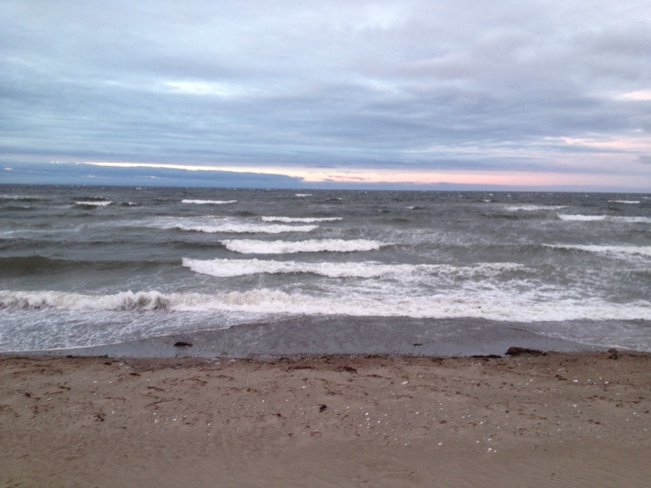 Waves on the Bay Bathurst, New Brunswick Canada