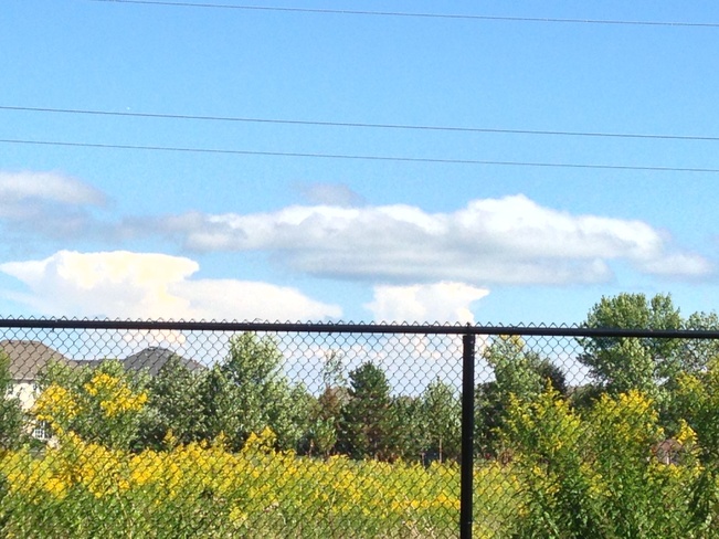 interesting clouds Burlington, Ontario Canada