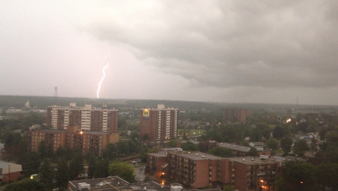 lightning Ottawa, Ontario Canada