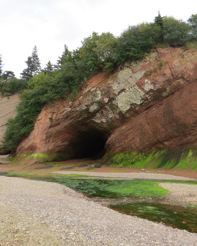 Beautiful Rocks & Caves of Saint-Martin's Saint Martins, New Brunswick Canada