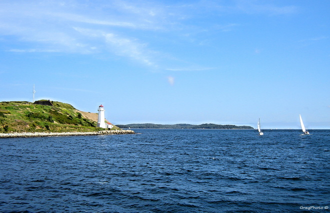 Sailing in Halifax harbour Halifax, Nova Scotia Canada