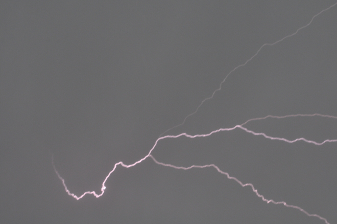 My first lightning photo Perth, Ontario Canada
