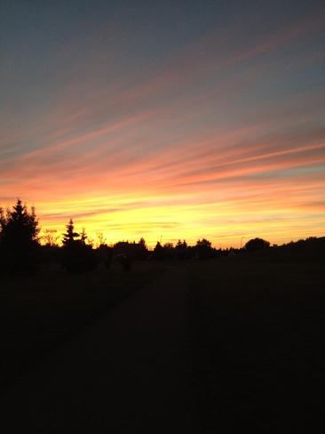 Sunset Lloydminster, Saskatchewan Canada