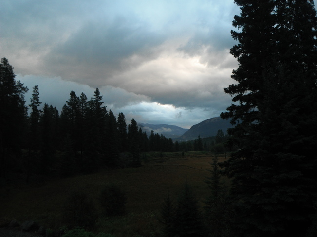 after the storm clouds Blairmore, Alberta Canada