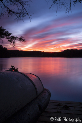 Serene Sunset Elliot Lake, Ontario Canada