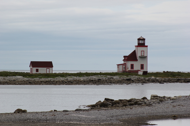 light house by the bay Sandy Cove, Newfoundland and Labrador Canada