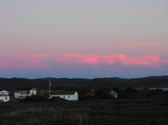 Sunset Arnold's Cove, Newfoundland and Labrador Canada
