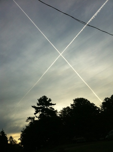 "X" marks the spot Brighton, Ontario Canada