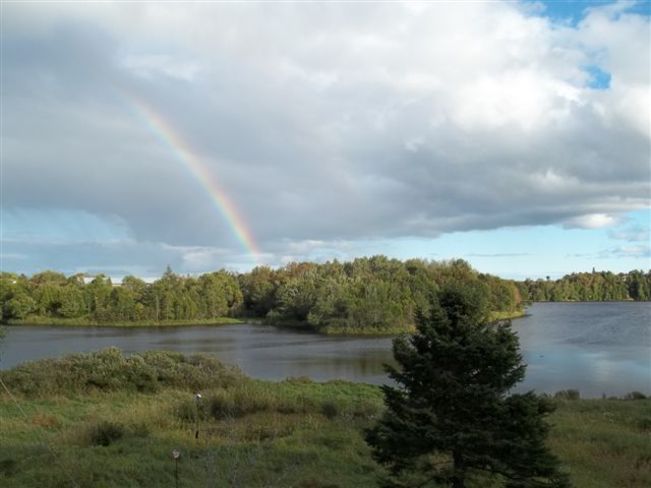 September Evening Rainbow Saint John, New Brunswick Canada