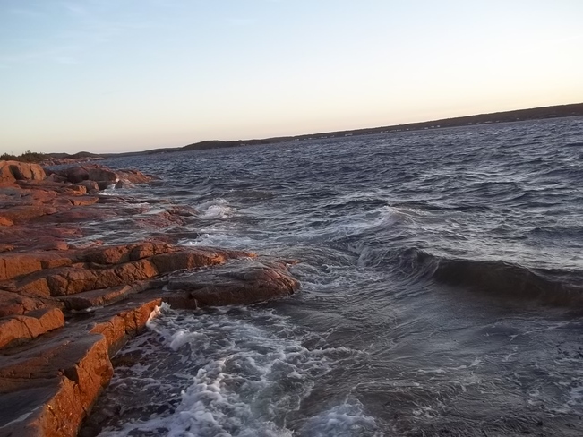 Waves Birchy Bay, Newfoundland and Labrador Canada
