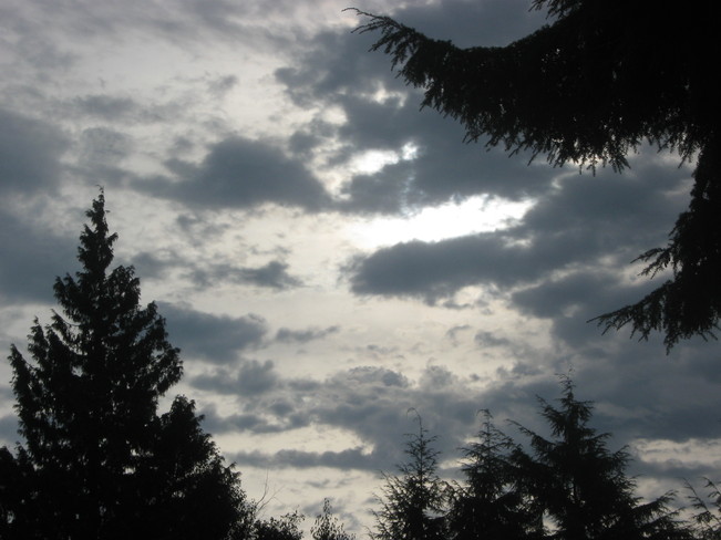 cloud cover Surrey, Prince Edward Island Canada