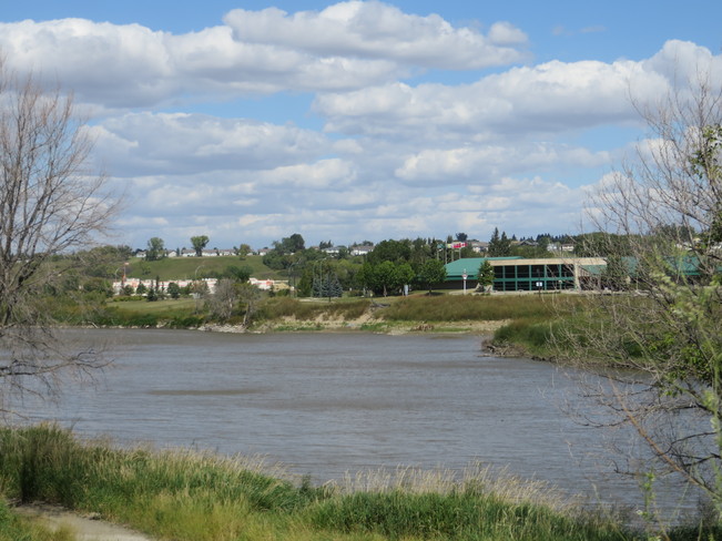 Assiniboine River . Discovery Centre Brandon, Manitoba Canada
