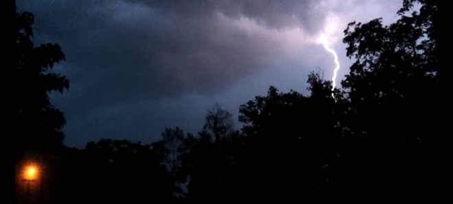 Intense Lightning in London Ontario London, Ontario Canada