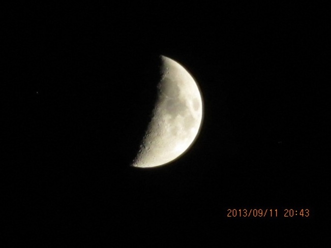 Moon over Moose Jaw Moose Jaw, Saskatchewan Canada