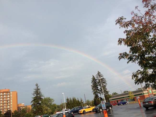 beautiful rainbow London, Ontario Canada