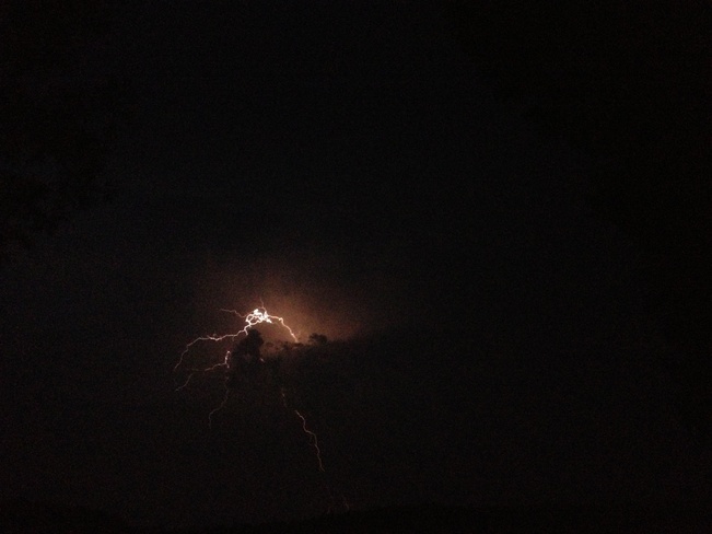 lightning Mallorytown, Ontario Canada