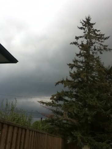 storm coming Chippawa, Ontario Canada
