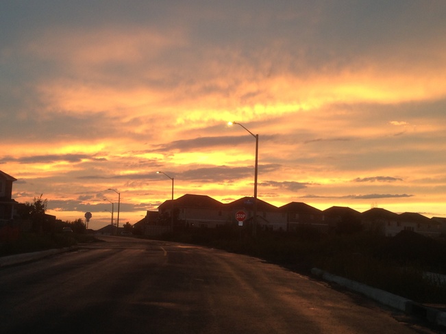 sunset Orleans, Ontario Canada