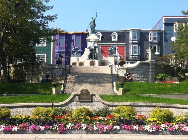 beautiful day downtown st.johns St. John's, Newfoundland and Labrador Canada
