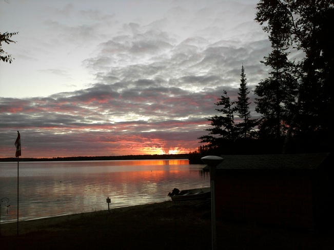 Beautiful Sunset Dryden, Ontario Canada