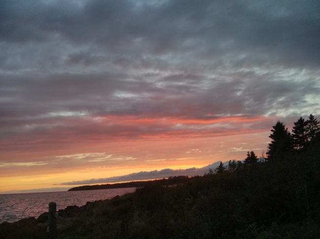 Sunset Summerside, Prince Edward Island Canada
