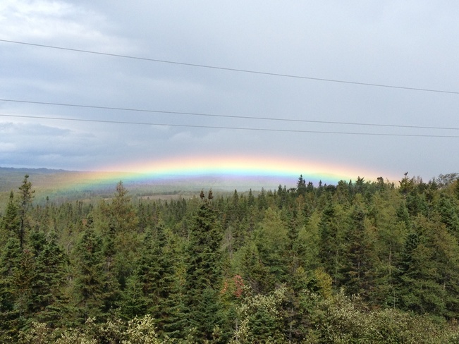 Amazing Rainbow Norris Arm, Newfoundland and Labrador Canada