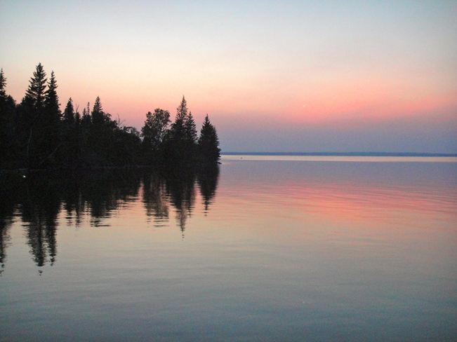 Twilight at Clear Lake Wasagaming, Manitoba Canada