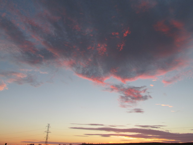 Cloud at Sunrise Calgary, Alberta Canada
