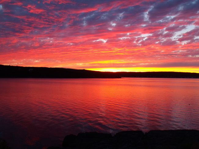 beautiful sunset St. John's, Newfoundland and Labrador Canada