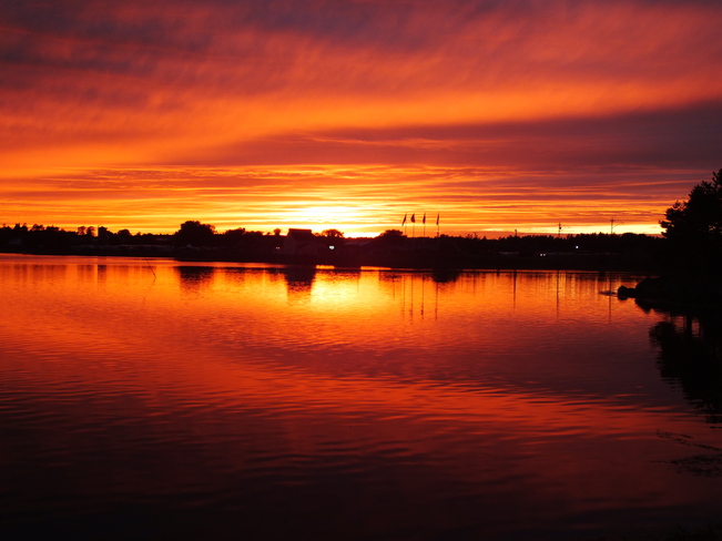 Amazing sunset Shediac, New Brunswick Canada