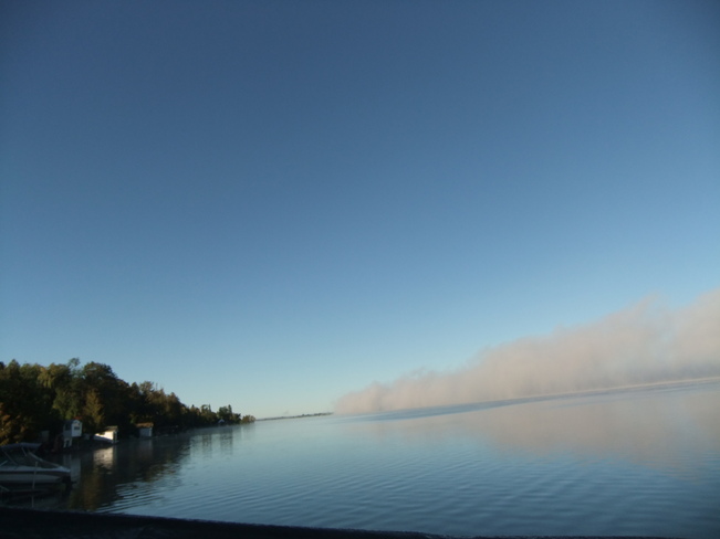 morning fog Dunsford, Ontario Canada