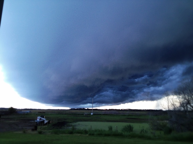 ominous cloud Prince Albert No. 461, Saskatchewan Canada