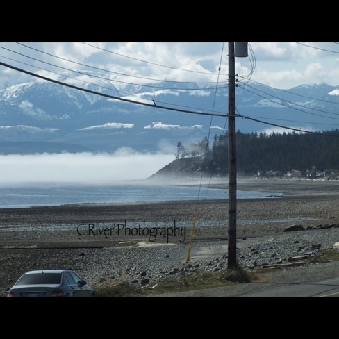 fog Campbell River, British Columbia Canada