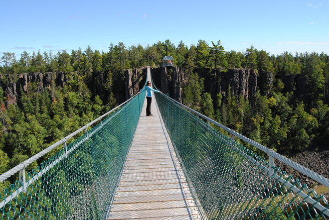 Suspension Bridges Thunder Bay, Ontario Canada