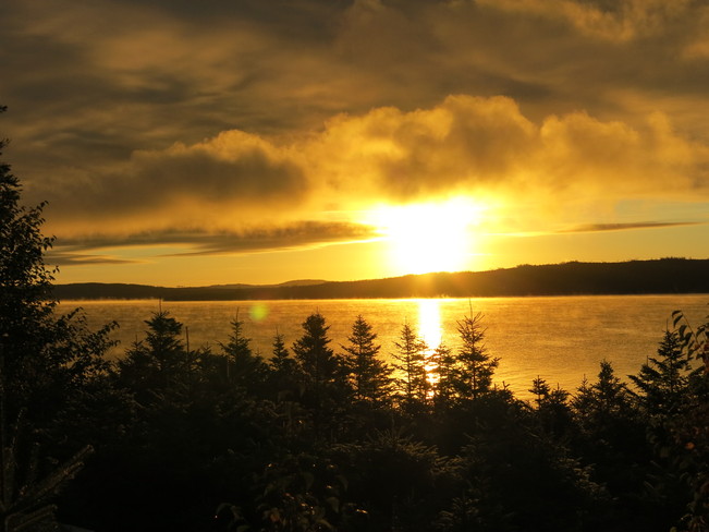 Sunrise on Red Indian Lake Buchans, Newfoundland and Labrador Canada