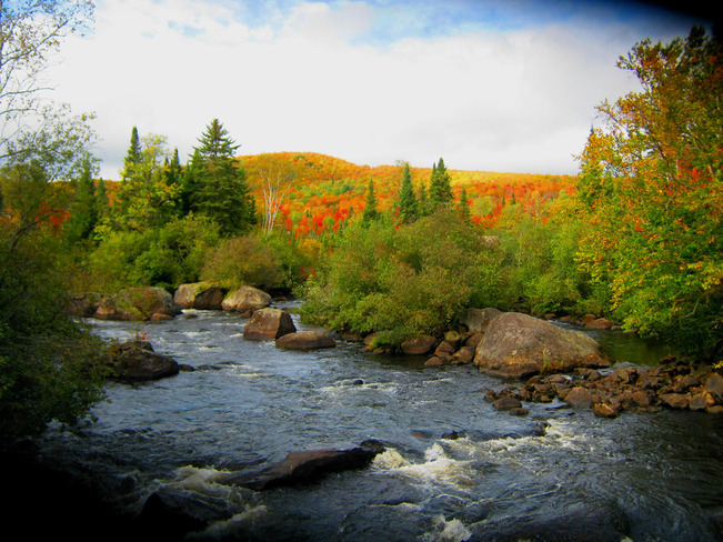Couleurs d'automne Sainte-Agathe-des-Monts, Quebec Canada