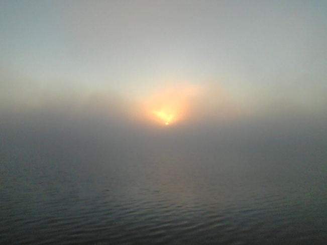 misty sunrise Kingston, Ontario Canada