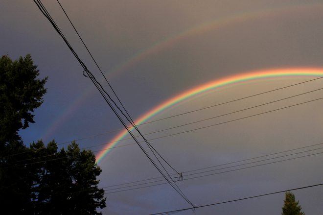 spectacular rainbow 