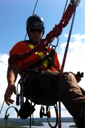 Abseiling Sioux Lookout, Ontario Canada