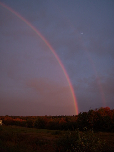 Double Rainbow Nappan, Nova Scotia Canada