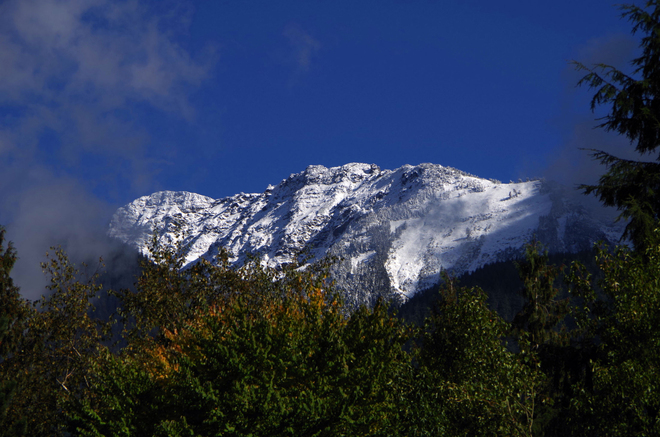 Mt.Cheam in October Chilliwack, British Columbia Canada