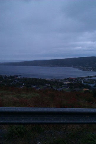 A Rainy Day In Town Carbonear, Newfoundland and Labrador Canada