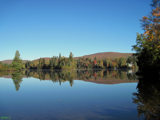 Calm water Sainte-Agathe-des-Monts, Quebec Canada