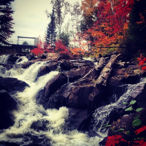 Wilsons Falls Bracebridge, Ontario Canada